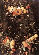 Jan Davidsz. de Heem Fruit and Flower Sweden oil painting reproduction